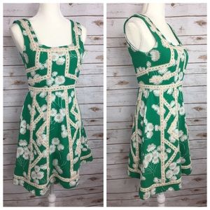 Maeve Anthropologie Emma Green Dress
